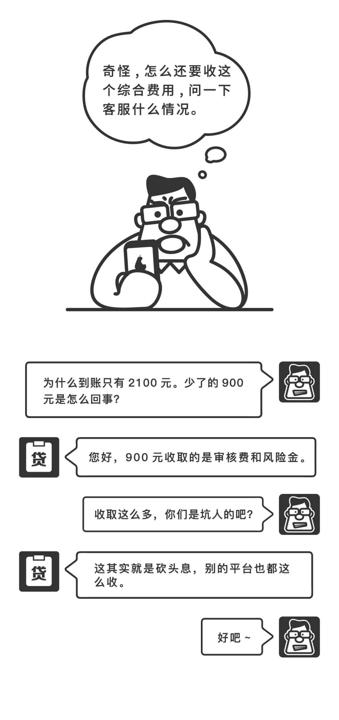 诈知机防骗攻略 | 贷款7000元 3个月=欠50万？